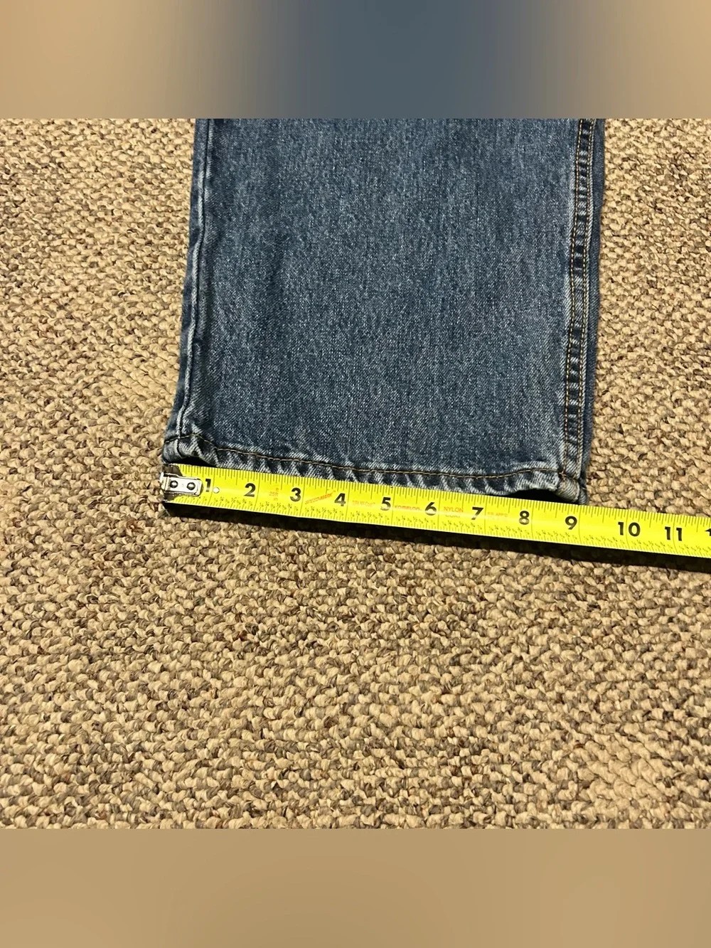 Levi's 550 Men's Blue Denim Jeans 50x29